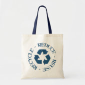 Réduire - Réutiliser - Recycler le Sac fourre-tout (Devant)