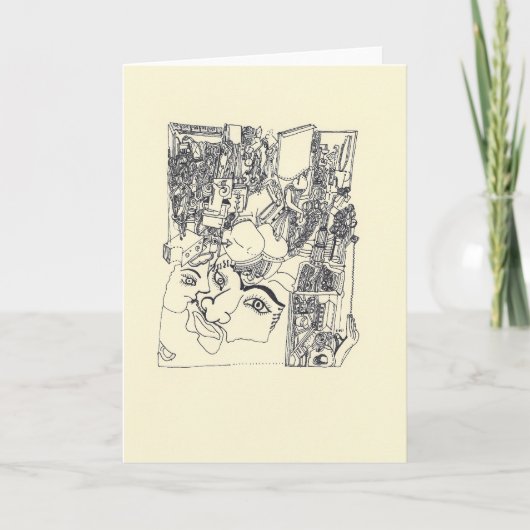 Réduit des d'Arts en fragments 1 carte de voeux (Devant)