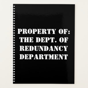 Redundance, propriété Department