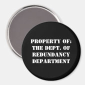 Redundantieafdeling Eigenschap Magneet (Voorkant / Achterkant)