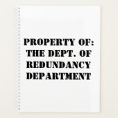 Redundantieafdeling Eigenschap Planner (Voorkant)