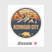 Redwood City Sticker (Vel)