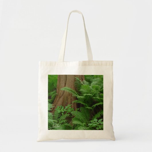 Redwood & Ferns canvas tas (Voorkant)