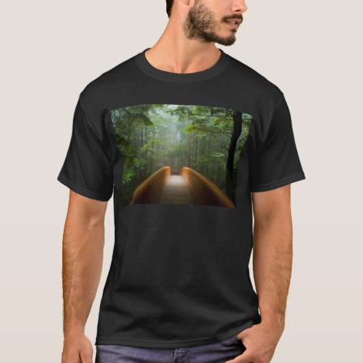 Redwood Forest Bridge T-shirt (Voorkant)