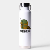Redwood National Park Backpack Waterfles (Voorkant)