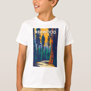 Redwood National Park California  T-shirt