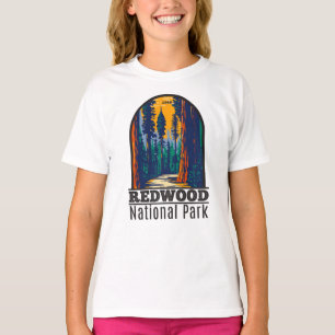 Redwood National Park California  T-shirt