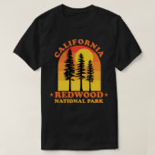 Redwood National Park Californië T-shirt (Design voorkant)