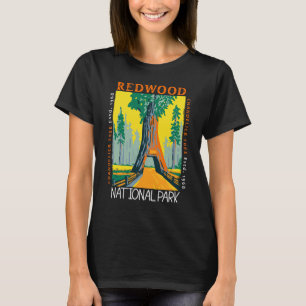 Redwood National Park Chandelier Distress T-shirt