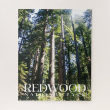 Redwood National Park Jigsaw Puzzel