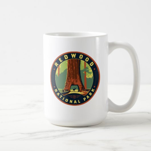 Redwood National Park Koffiemok (Rechts)
