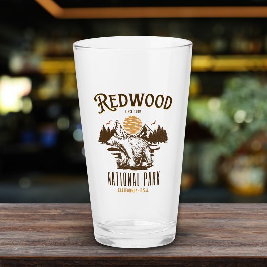 Redwood National Park Vinateg Landscape Glas