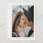 REDWOOD NATIONAL PARK Waterverf Forest Wedding Kaart (Achterkant)