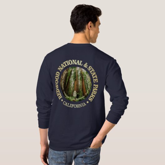 Redwood National & State Parks (NP2) T-shirt (Achterkant volledig)