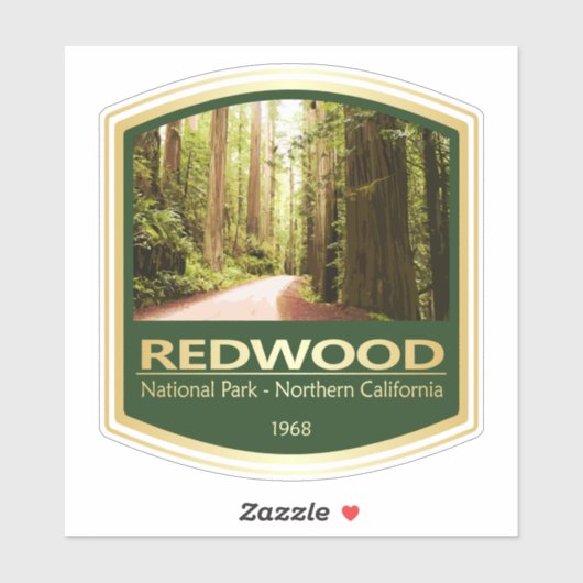 Redwood NP (PF1) Sticker (Vel)