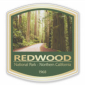 Redwood NP (PF1) Sticker (Voorkant)