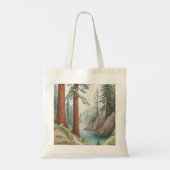 Redwood Tree Tote Bag (Achterkant)