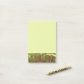 Redwood Treins bij Muir Bossen National Monument Post-it® Notes (Op bureau)