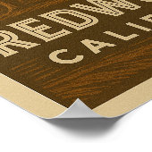 Redwoods National Park California Poster (Hoek)