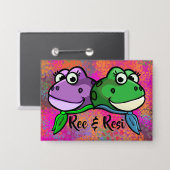 Ree & Resi KNOP Button (Voorkant / Achterkant)