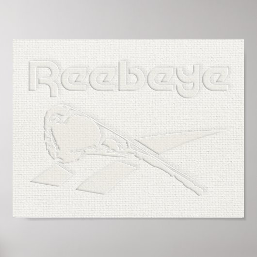 Reebeye Embossed-parodie Poster (Voorkant)