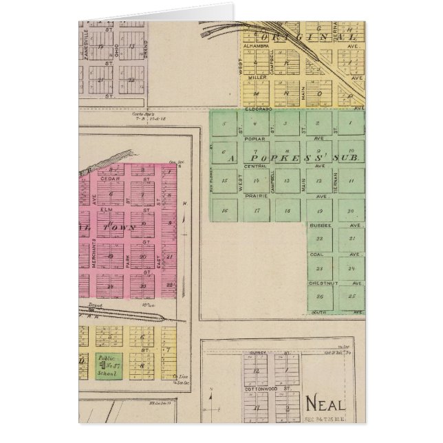 Reece, Herfst River, Hamilton en Climax, Kansas (Voorkant)