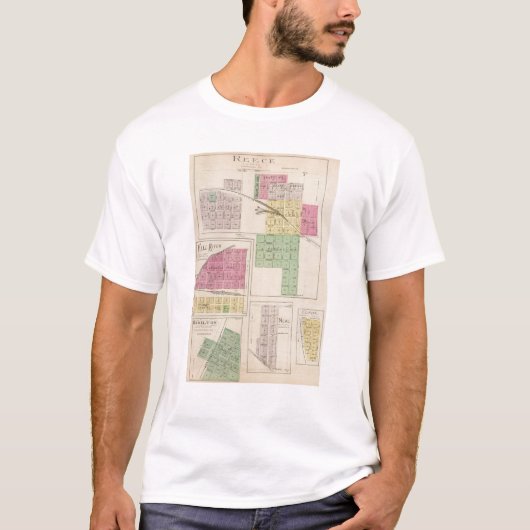 Reece, Herfst River, Hamilton en Climax, Kansas T-shirt (Voorkant)