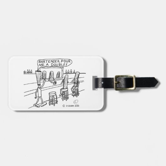 Reed Bar Bagagelabel (Voorkant horizontaal)