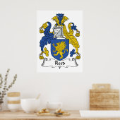Reed Family Crest Poster (Keuken)