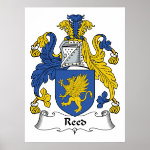 Reed Family Crest Poster