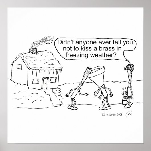 Reed Kissons Brass Poster (Voorkant)