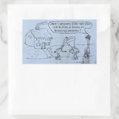 Reed Kissons Brass Retangular Sticker (Tas)