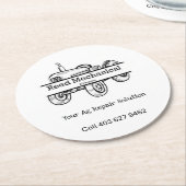 Reed Mechanical Paper Onderzetter (Gebogen)