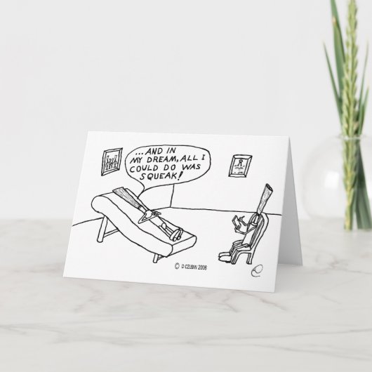 Reed Psycholoog Kaart (Voorkant)