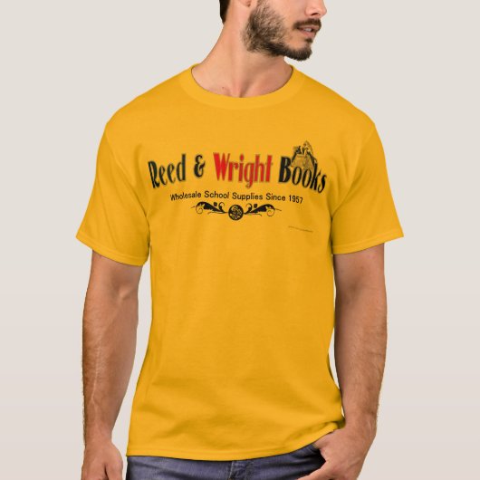 Reed & Wright Books T-shirt (Voorkant)