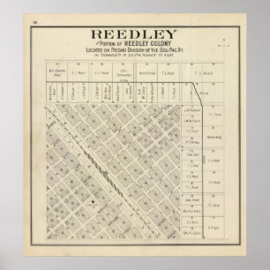 Reedley, Californië Poster