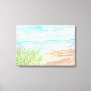 Reeds Beach Canvas Afdruk