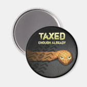 Reeds geTaxed genoeg Magneet (Voorkant / Achterkant)