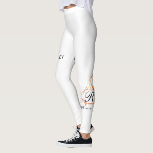 Reeds in de vallei R logo Yoga Leggings