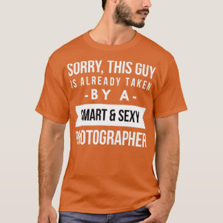Reeds ingenomen door een slimme en sexy fotograaf t-shirt