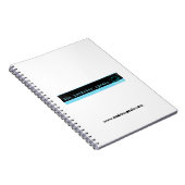 Reedster parle le carnet de notes à spirale (Côté Droit)