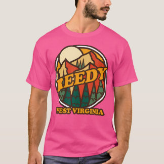  Reedy West Virginia Mountain Hiking Souven T-shirt