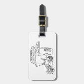 Reedz Cadeaus Bagagelabel (Voorkant verticaal)