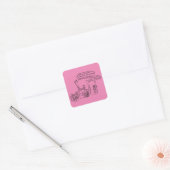 Reedz Gifts Square Sticker (Envelop)