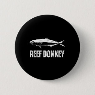 Reef Ezel T-shirt Amberjack Offshore Vissen Grappi Ronde Button 5,7 Cm