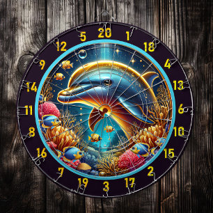 Reef Harmony Dolfijn Dartboard Fun Dartbord
