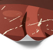 Reef-reisposter Capitol Reef National park Utah. Poster (Hoek)