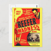 Reefer Madness Briefkaart (Voorkant / Achterkant)