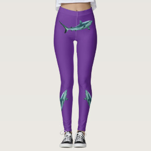 Reefshark - Abstract Design - Knip uit een foto Leggings