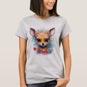 Reekalf dartelend cadeau idee voor liefhebbers van t-shirt